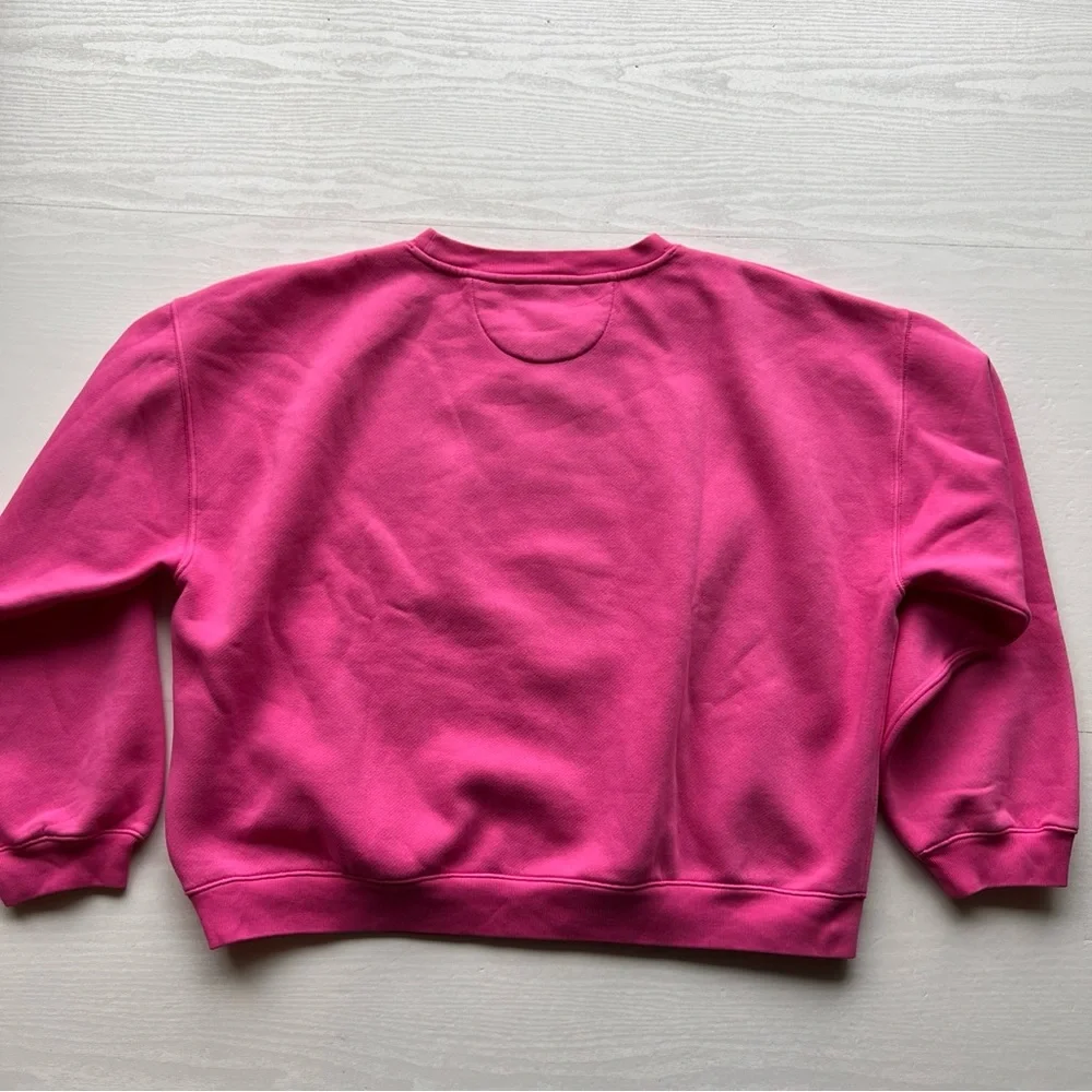J‎ Crew Heritage Fleece Chalet De Ski Graphic Sweatshirt